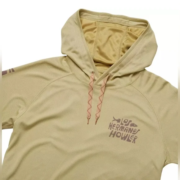 HOWLER BROTHERS MENS LOGGERHEAD HOODIE PISTACHIO - Picture 2 of 4
